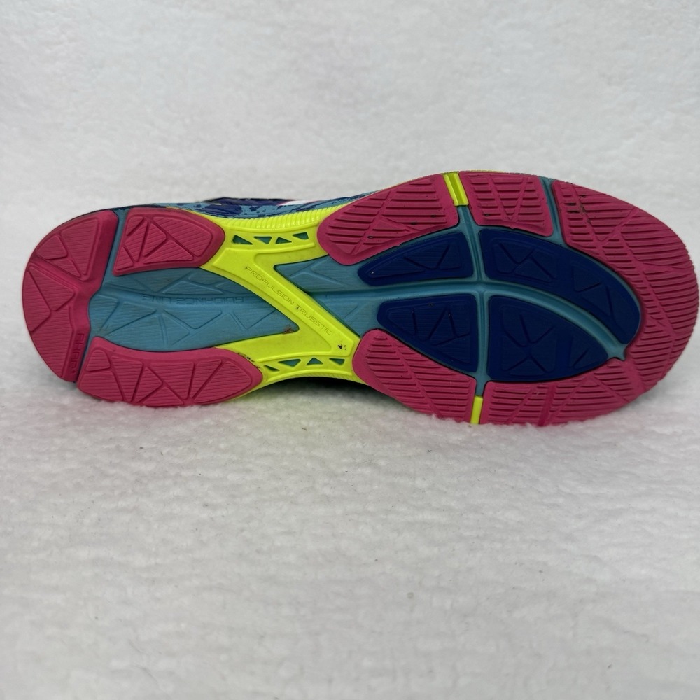 ASICS GEL-Noosa Tri 11 Women Running Shoes 9 Colorful Glow in Dark T676N - Picture 10 of 12